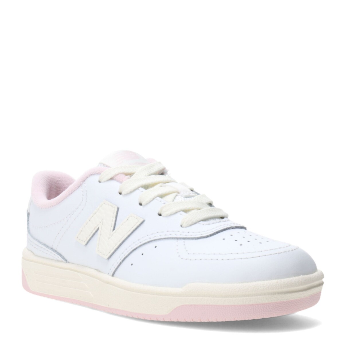 Championes Infantiles New Balance Lifestyle - Blanco - Natural - Rosado 