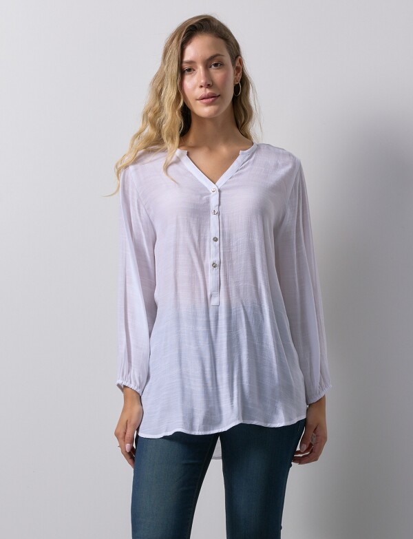 Blusa Solid BLANCO