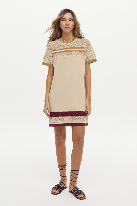 Vestido Marena Crudo