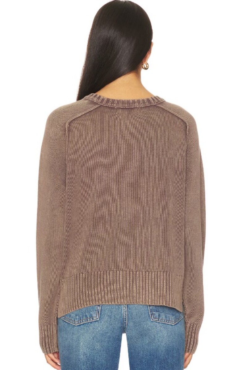 SPRING STREET PULLOVER Marron