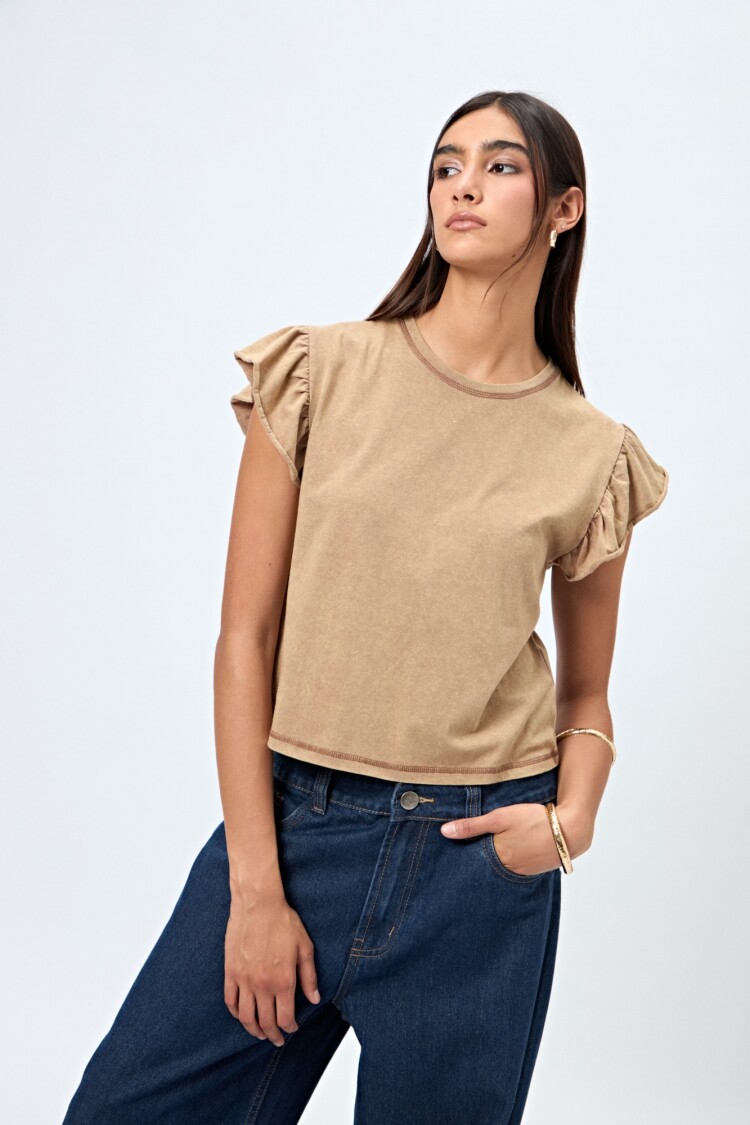 REMERA TIMONA Marron