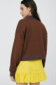 CARDIGAN TERRO LIMA Chocolate