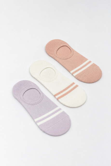 Medias Ankle Sailor, Pack X 3 Color Unico