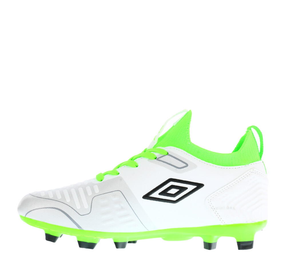 Futbol 11 Soul Flash Kids HG Blanco/Verde Lima/Negro
