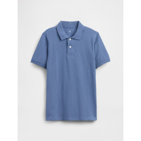 V-SUM SS PIQUE POLO BAINBRIDGE BLUE