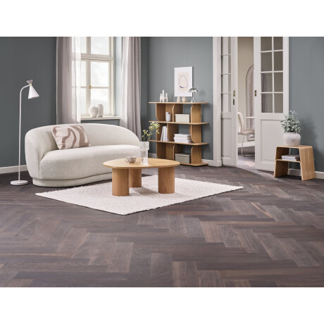 Sofá ANDRUP 3 plazas ovalado beige Beige