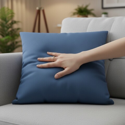 Almohadón Decorativo 45x45 cm - Celeste Ocaso – Cojín para Cama y Sofá – Cojín Suave para Cama y Living Almohadón Decorativo 45x45 cm - Celeste Ocaso – Cojín para Cama y Sofá – Cojín Suave para Cama y Living