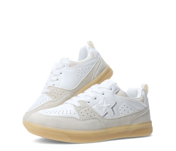 Deportivo PAUKA acordonado Beige