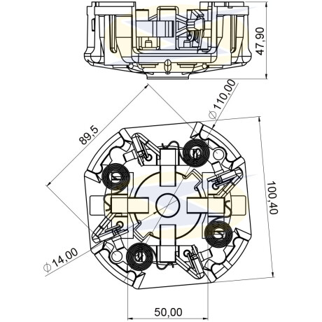 PORTA CARBONES - TAPA M.BENZ FIAT ARRANQUE BOSCH 10x25x23,5 UNIFAP PORTA CARBONES - TAPA M.BENZ FIAT ARRANQUE BOSCH 10x25x23,5 UNIFAP