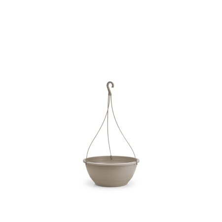 Maceta de colgar 1,5 litros 18cm beige BEIGE