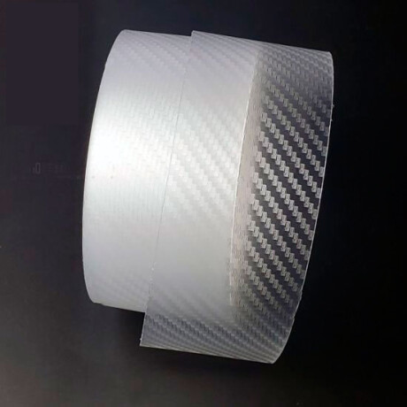 ACCESORIO EXTERIOR - CUBRE ZOCALO ADHESIVO 5CM TRANSP CARBONO X METRO - ACCESORIO EXTERIOR - CUBRE ZOCALO ADHESIVO 5CM TRANSP CARBONO X METRO -