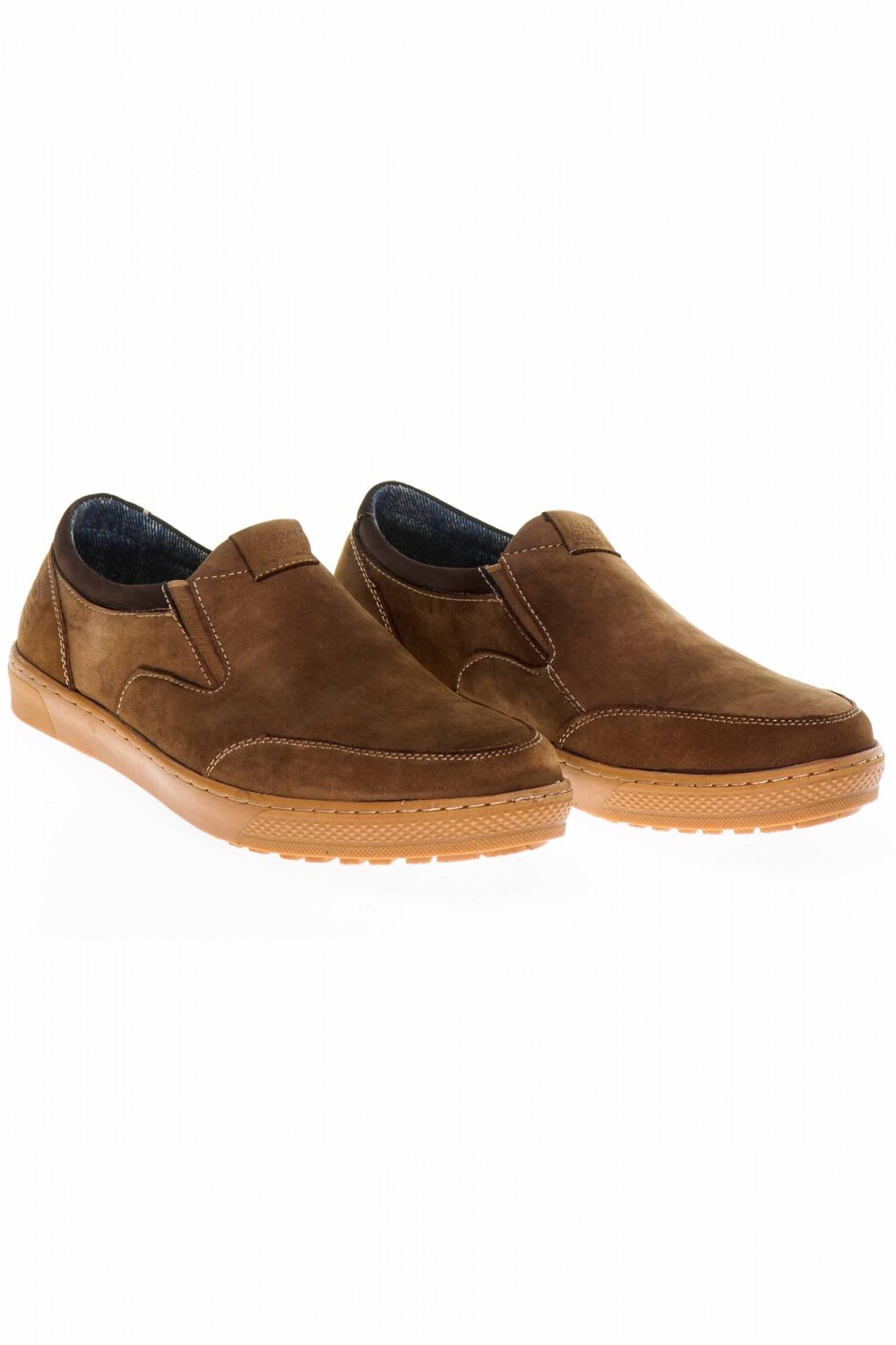 Champion cuero sin cordones Beige