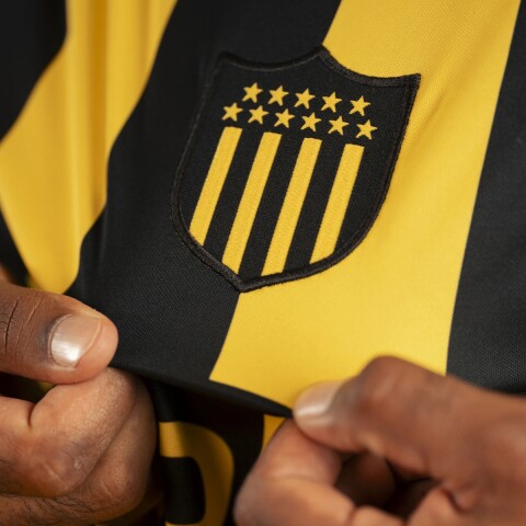 REMERA PEÑAROL HOME 26 S-XXL AMAR NEGRO