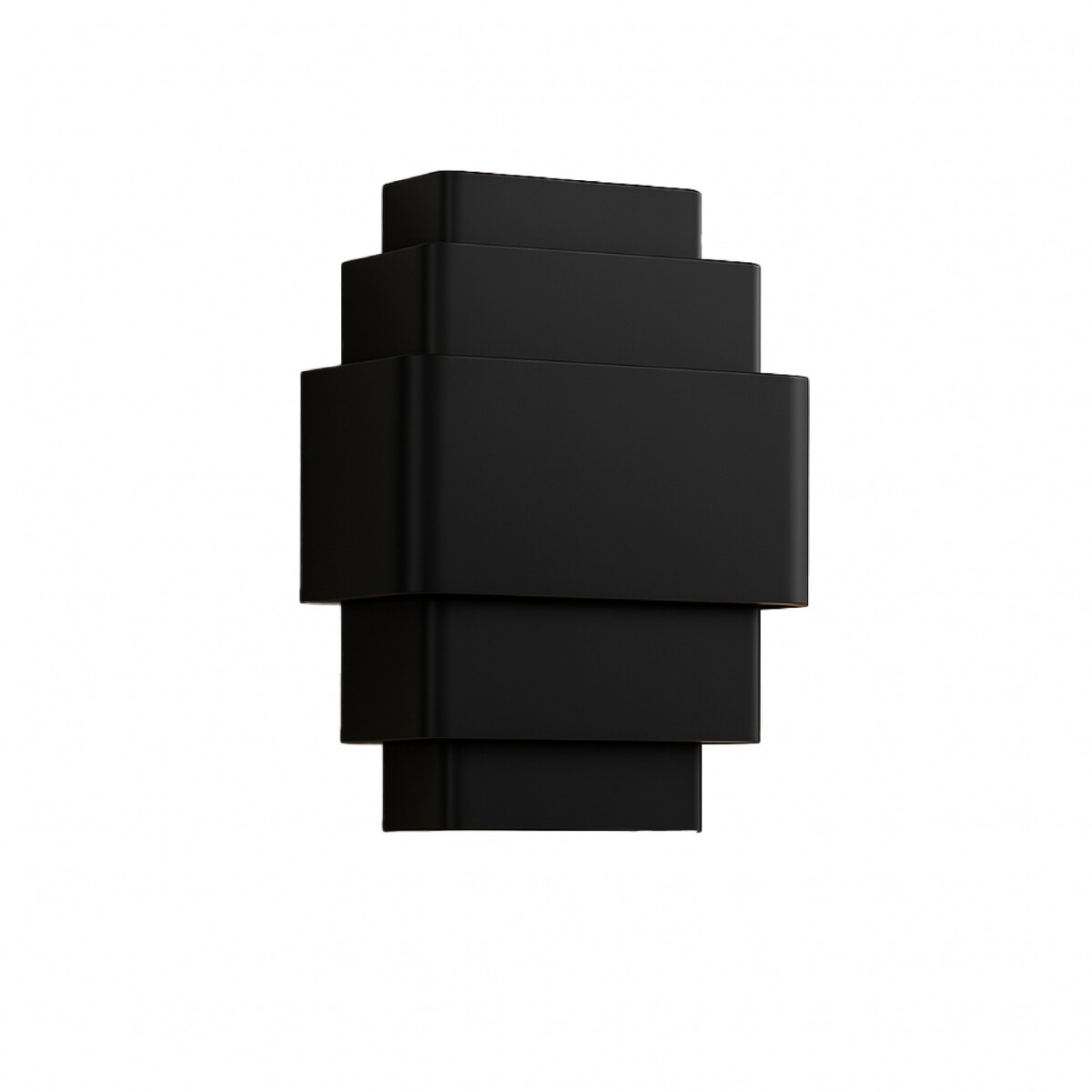 Artefacto Decorativo De Pared Kan Negro 