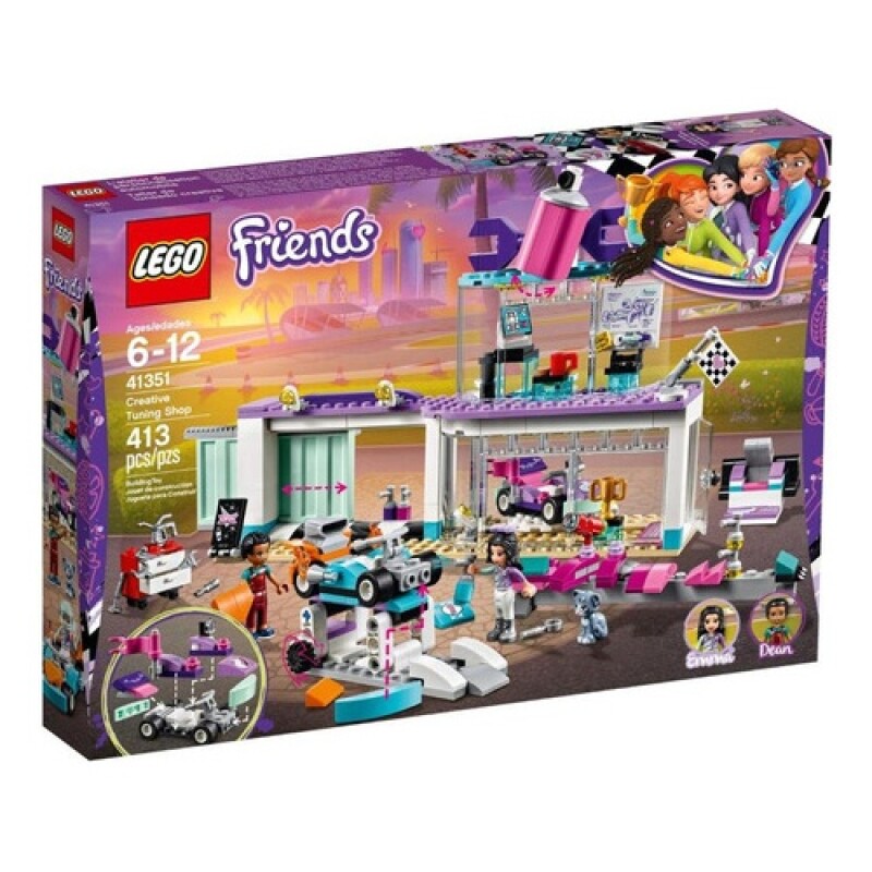 Lego Friends Taller de autos tunning 413 piezas Original Lego Friends Taller de autos tunning 413 piezas Original