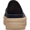 Austin Lift Espadrille Woven Black