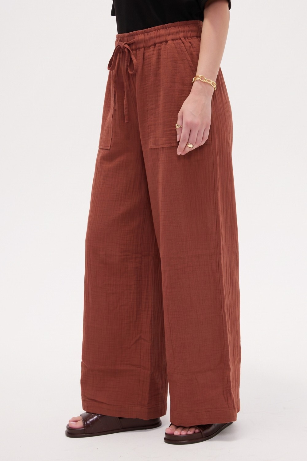 Pantalon Ravenea Terracota