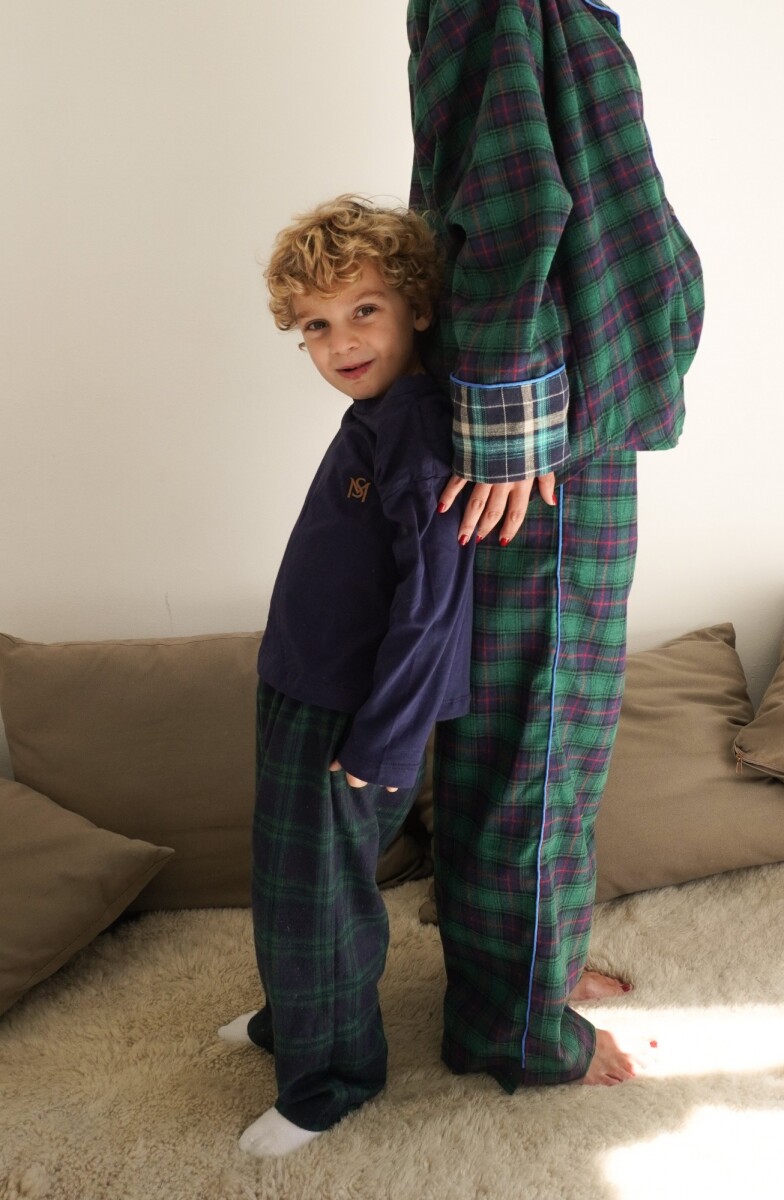 Mini Boy Sleepwalker - Verde / Azul 
