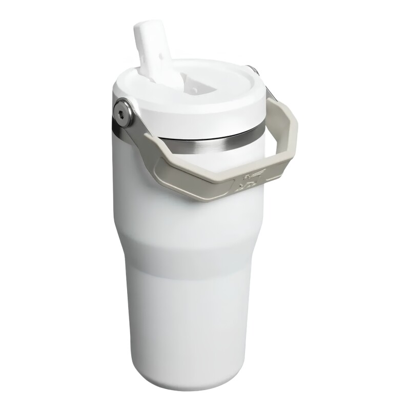 Vaso Térmico Stanley IceFlow Flip Straw 591ml Para Bebidas Frías En Movimiento Frost