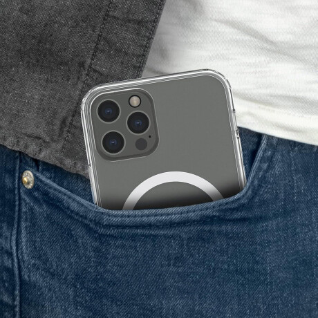 Funda Estuche de TPU Transparente MagSafe iPhone 15 PLUS