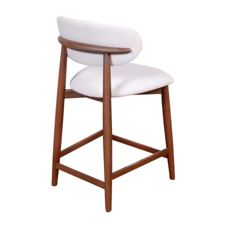 BUTACA BAR MADERA NATURAL-BEIGE MIA