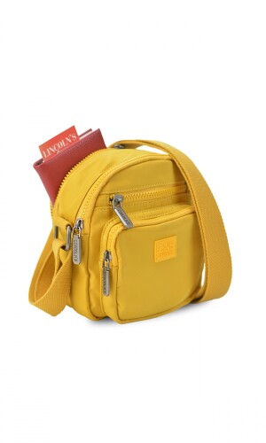 BANDOLERA ARICA MOSTAZA