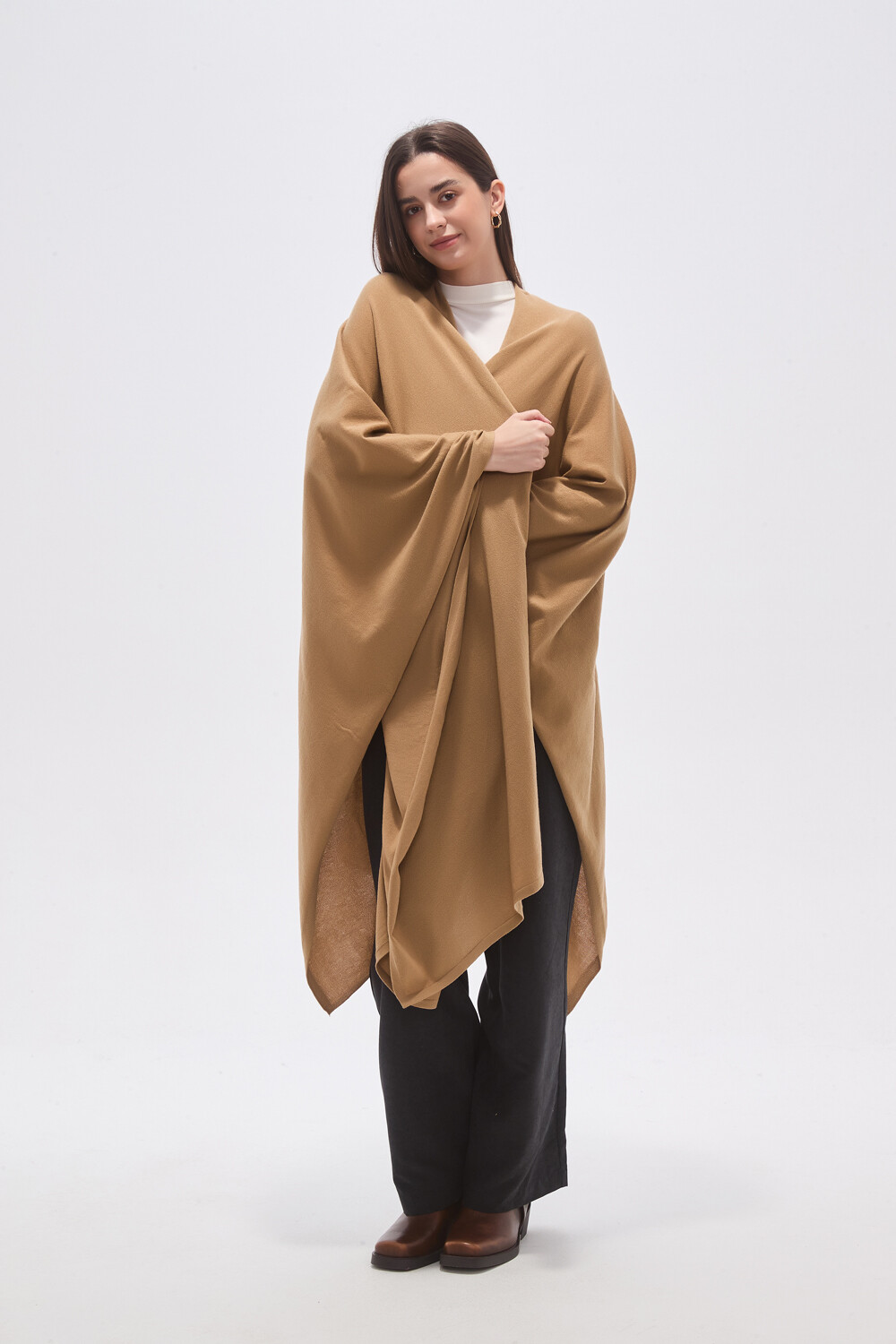 Poncho Tiriviki Beige