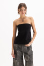 STRAPLESS ELENA Negro