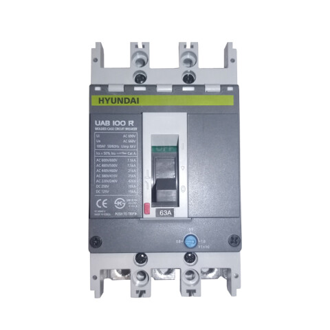 Llave industrial caja moldeada 3P 100-125A 25kA HY4112