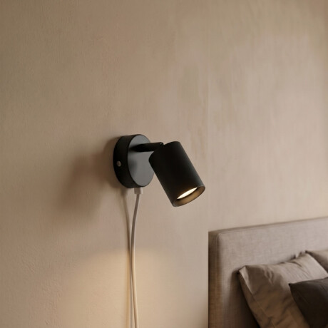ARTEFACTO BOLD DE ADOSAR ORIENTABLE Luminaria de Pared Bold Negro