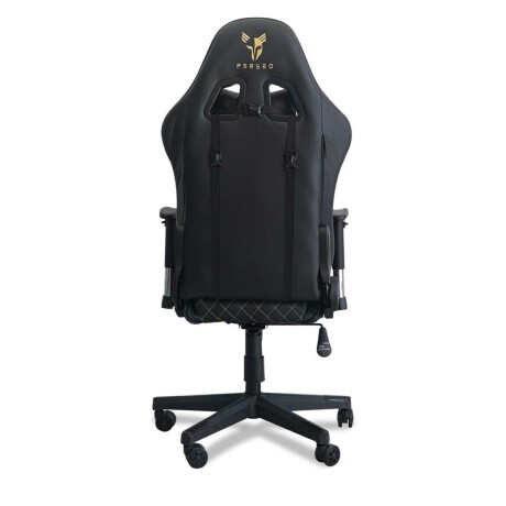 Silla Perseo Pegasus Negro / Dorado 001