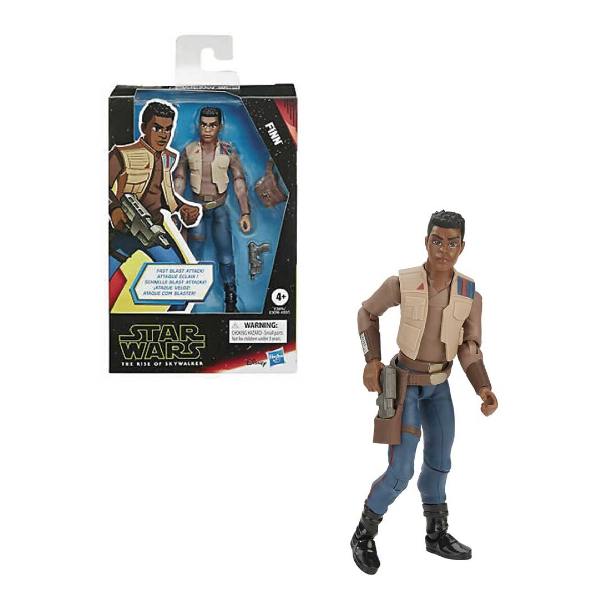 Figura Finn Star Wars galaxy of adventures 12cm - 001 