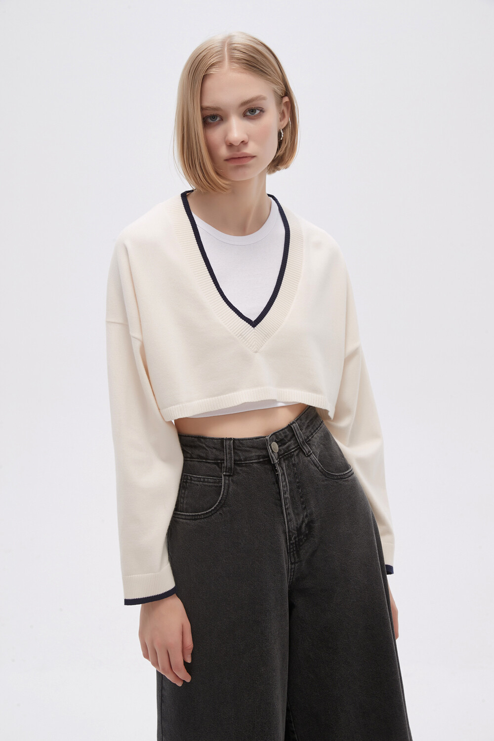 Sweater Liny Crudo / Natural