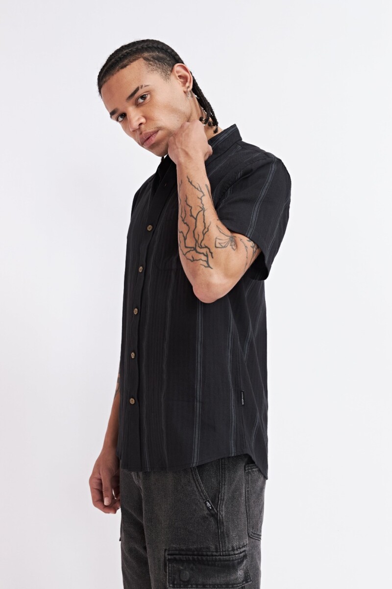 CAMISA RAY - NEGRO 