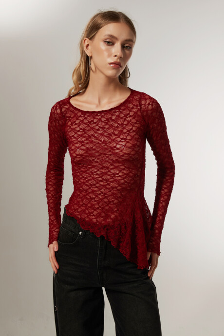 Tops Mirina Bordeaux