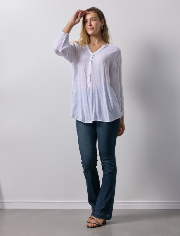 Blusa Solid BLANCO