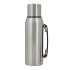 Set Termo de Acero Inoxidable Doble Capa y Doble Pico de 1 litro Color Plata + Mate + Bombilla Set Termo de Acero Inoxidable Doble Capa y Doble Pico de 1 litro Color Plata + Mate + Bombilla