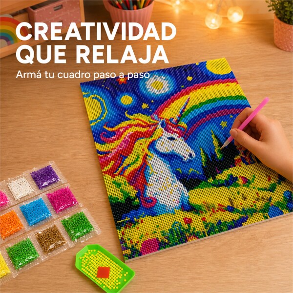 Kit de Pintura Diamante 5D Gatitos 40 x 30 cm DISENO 4