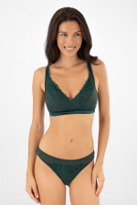 Soutien halter midnight Verde petroleo