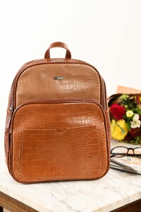 Mochila Maxi Notebook Marron
