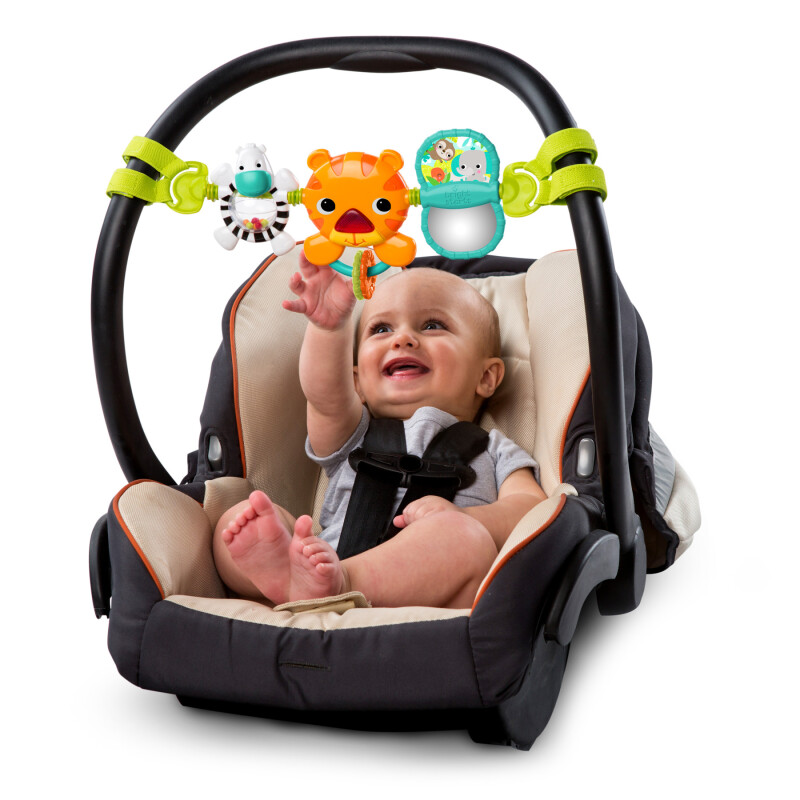 Take Along Carrier Toy Bar Tiger Bright Starts Take Along Carrier Toy Bar Tiger Bright Starts