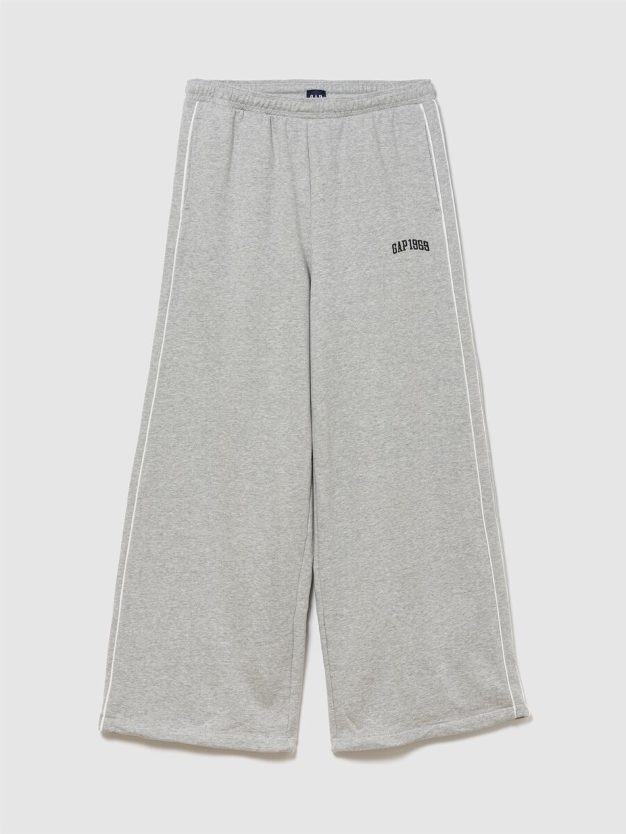 Pantalón Deportivo Baggy Logo Gap Mujer - B08 