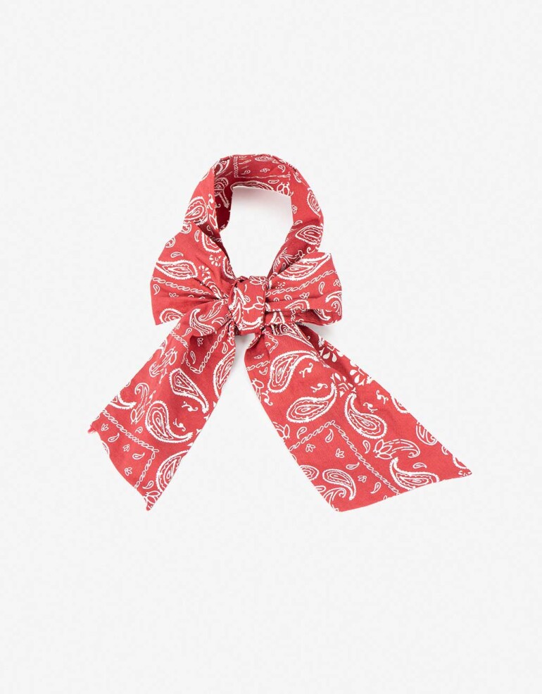 Skunzies Estampados Lazo Con Estampa Paisley - Estampado Geometrico
