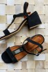 Sandalia Elegante Elegante Negro
