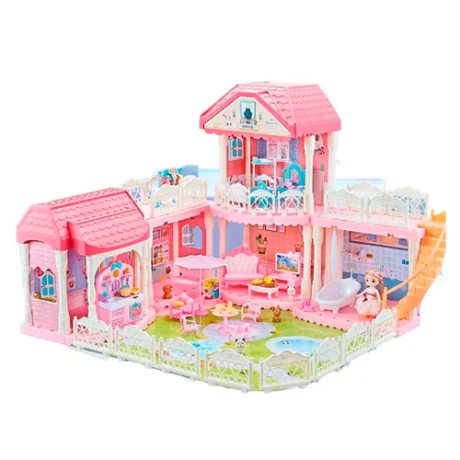 Casita de Muñecas Bay Dreamy 2 Plantas con Accesorios 001