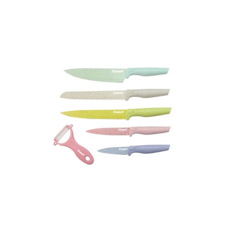 JUEGO DE CUCHILLOS 6PZAS CUORI PIOI JUEGO DE CUCHILLOS 6PZAS CUORI PIOI