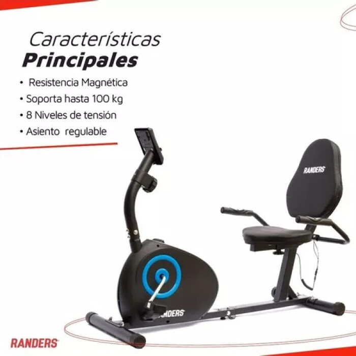 (ARG-2534) Bicicleta fija horizontal Randers (ARG-2534) Bicicleta fija horizontal Randers