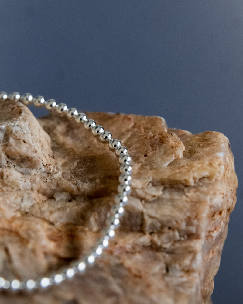 Pulsera Helen elastizada PLATEADO