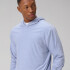 Polera The Cloud Jersey Hoodie Hombre Blue Oxford Heather