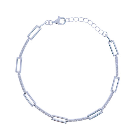 Pulsera de plata 925 con circonias Pulsera de plata 925 con circonias